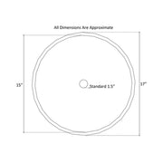 Linkasink Large Round Pantheon Bathroom Sink