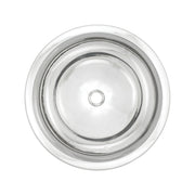 Linkasink Large Round Smooth Bathroom Sink