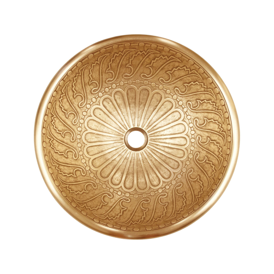 Linkasink Large Round Wing Bathroom Sink