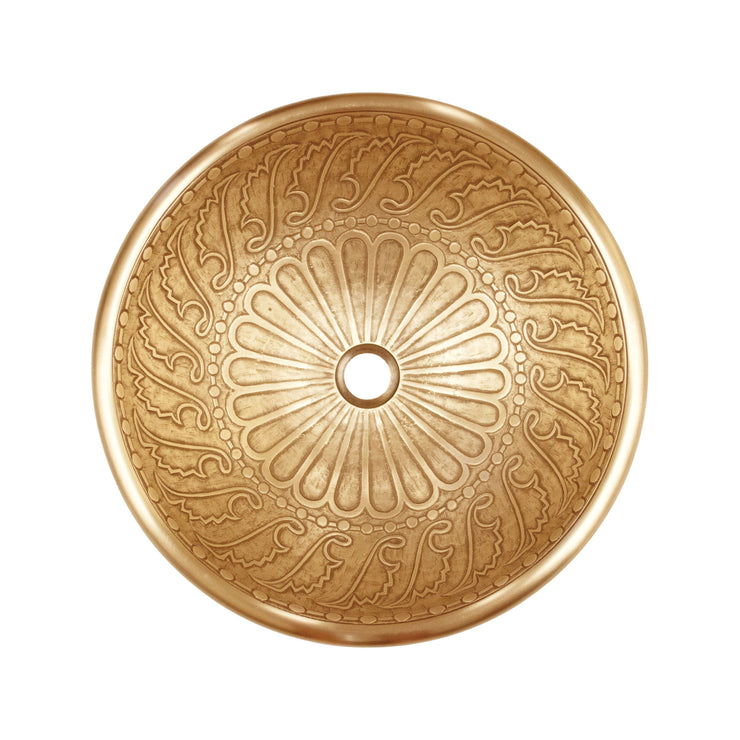 Linkasink Large Round Wing Bathroom Sink