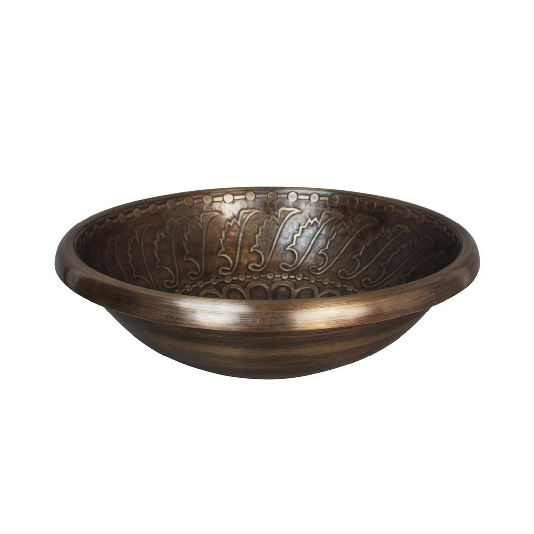 Linkasink Large Round Wing Bathroom Sink