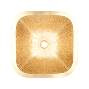 Linkasink Square Brocade Bathroom Sink