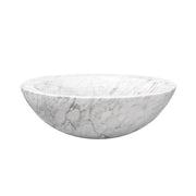 Stone Forest Beveled Round Vessel Sink Polished