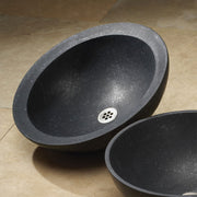Stone Forest Beveled Round Vessel Sink Polished