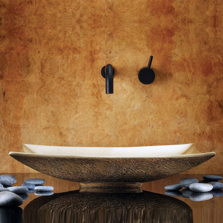 Stone Forest Bronze Zen Vessel Sink