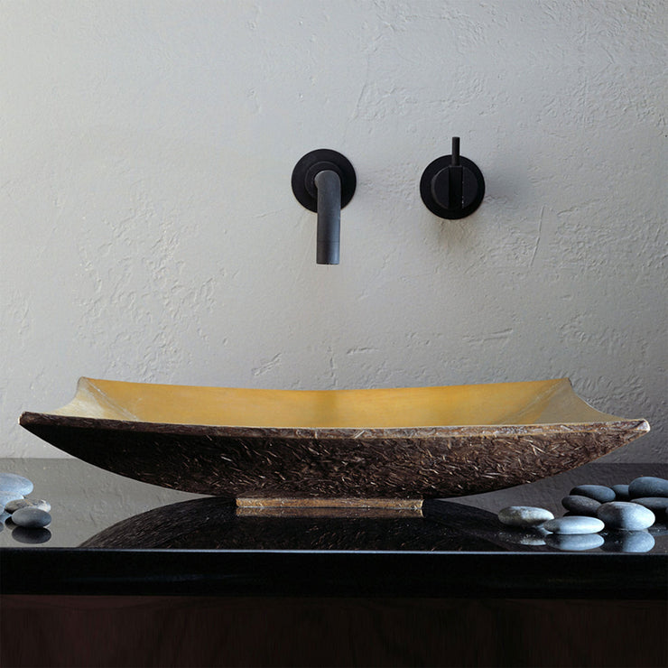 Stone Forest Bronze Zen Vessel Sink