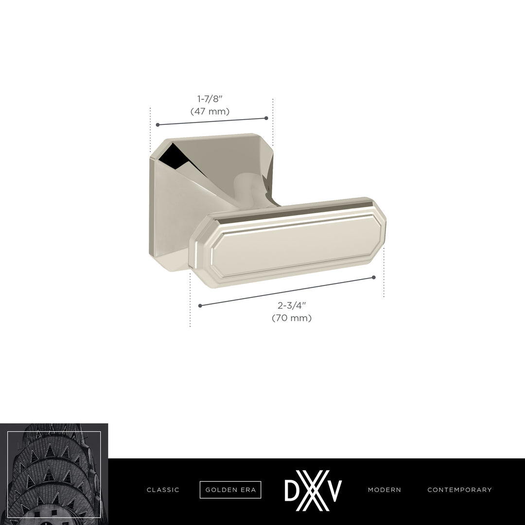 DXV BATHROOM ACCESSORIES - BELSHIRE ROBE HOOK