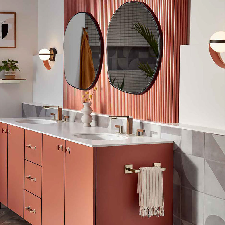 Brizo Frank Lloyd Wright Widespread Bathroom Faucet