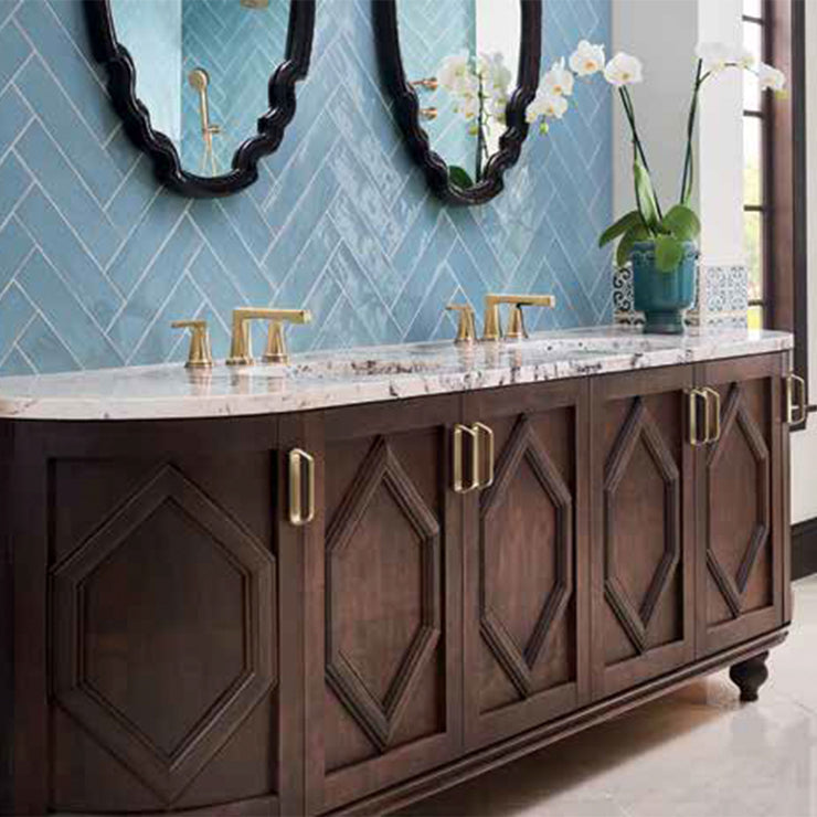 Brizo Levoir Widespread Bathroom Faucet