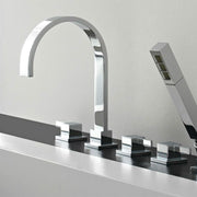 GRAFF Qubic Tre Widespread Bathroom Faucet