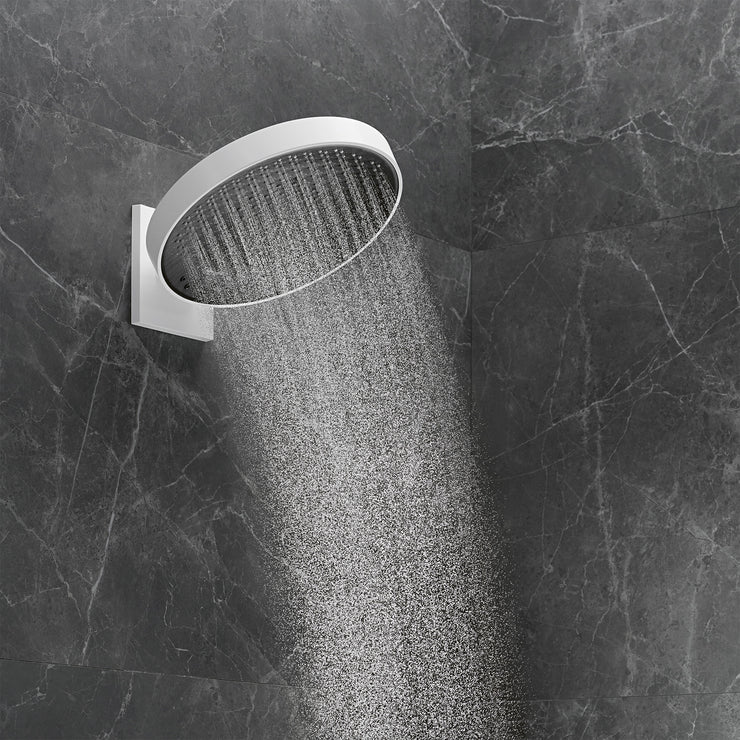 Hansgrohe Rainfinity Showerhead 250 3-Jet with Wall Connector Trim, 2.5 GPM
