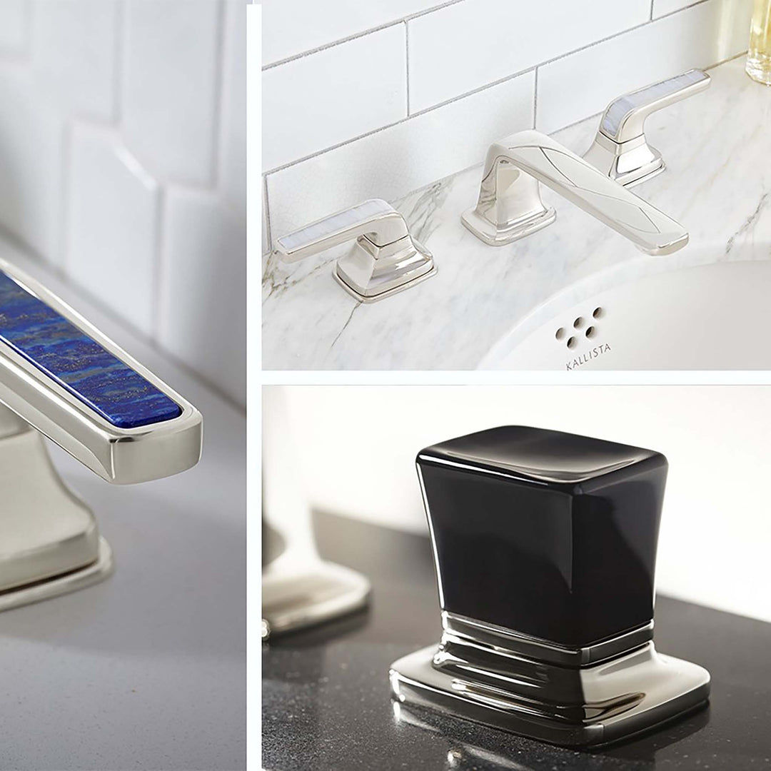 Kallista Per Se Decorative Black Bathroom Faucet