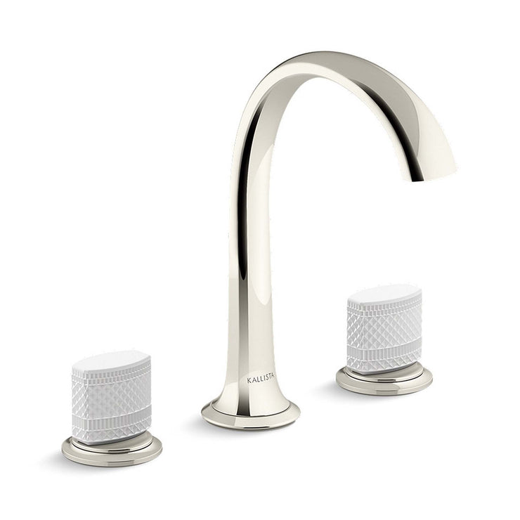 Kallista Script White Bathroom Faucet