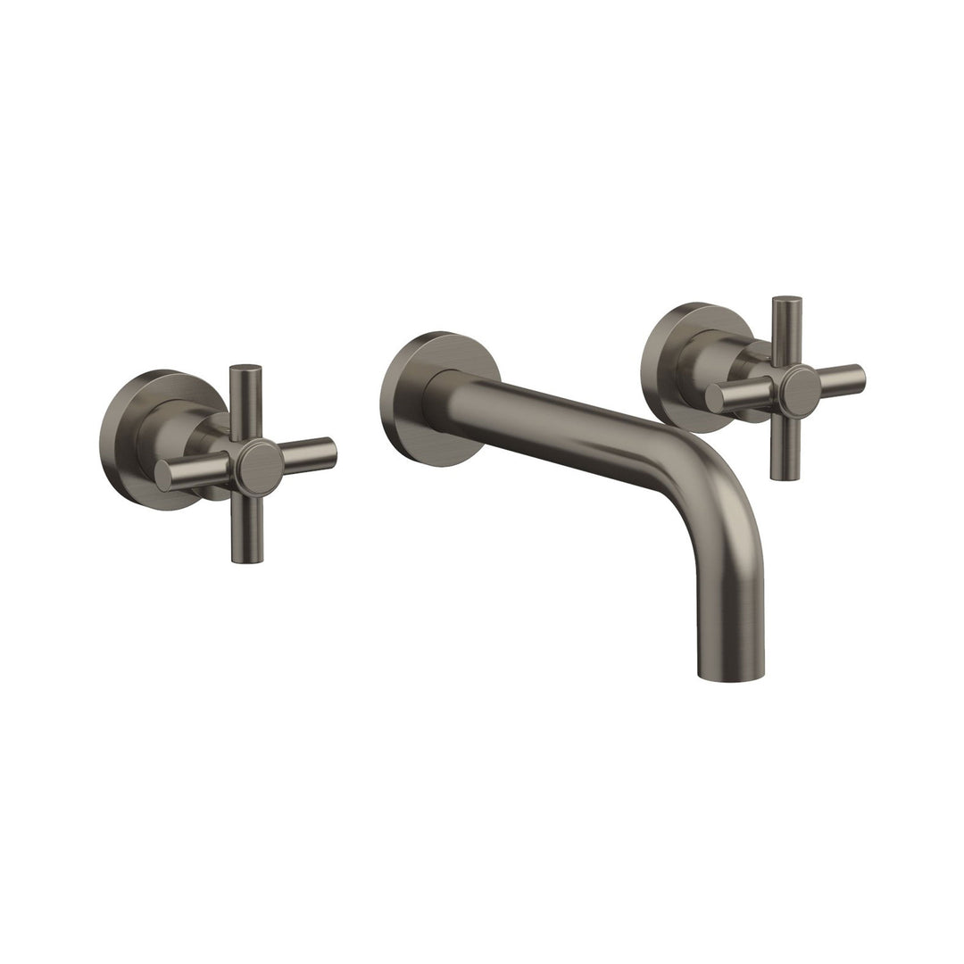 Phylrich Basic Tubular Cross Handles Wall Lavatory Set