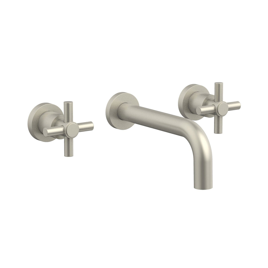 Phylrich Basic Tubular Cross Handles Wall Lavatory Set