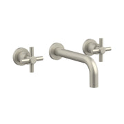 Phylrich Basic Tubular Cross Handles Wall Lavatory Set