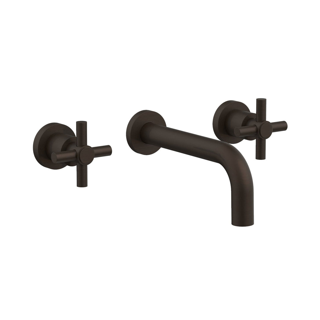 Phylrich Basic Tubular Cross Handles Wall Lavatory Set