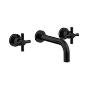 Phylrich Basic Tubular Cross Handles Wall Lavatory Set