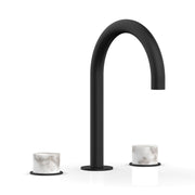 Phylrich Basic II White Marble Handles Widespread Faucet
