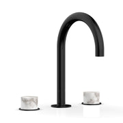 Phylrich Basic II White Marble Handles Widespread Faucet