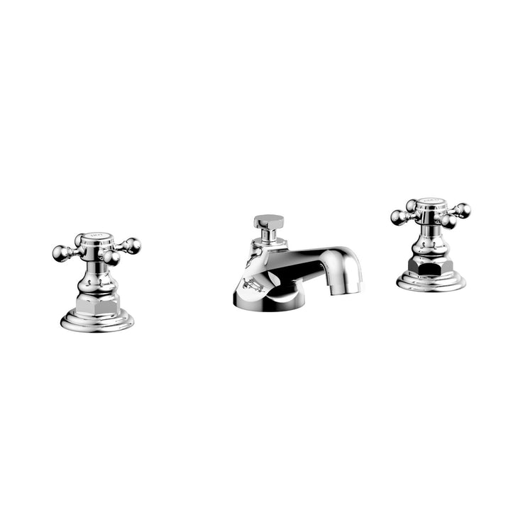 Phylrich Hex Traditional Cross Handles Widespread Faucet