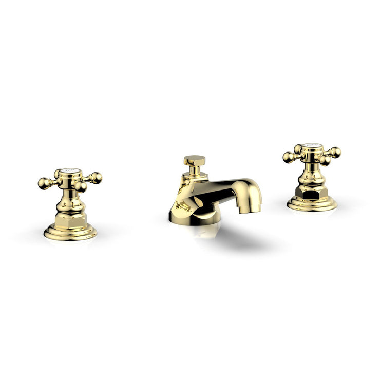 Phylrich Hex Traditional Cross Handles Widespread Faucet