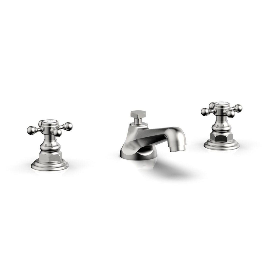 Phylrich Hex Traditional Cross Handles Widespread Faucet