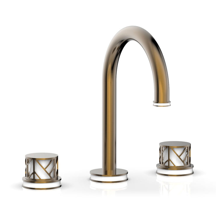 Phylrich Jolie Round Handles Widespread Faucet