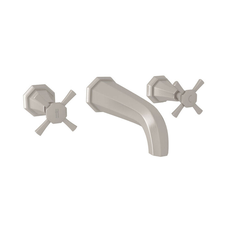 Perrin & Rowe Deco Wall Mount Bathroom Faucet