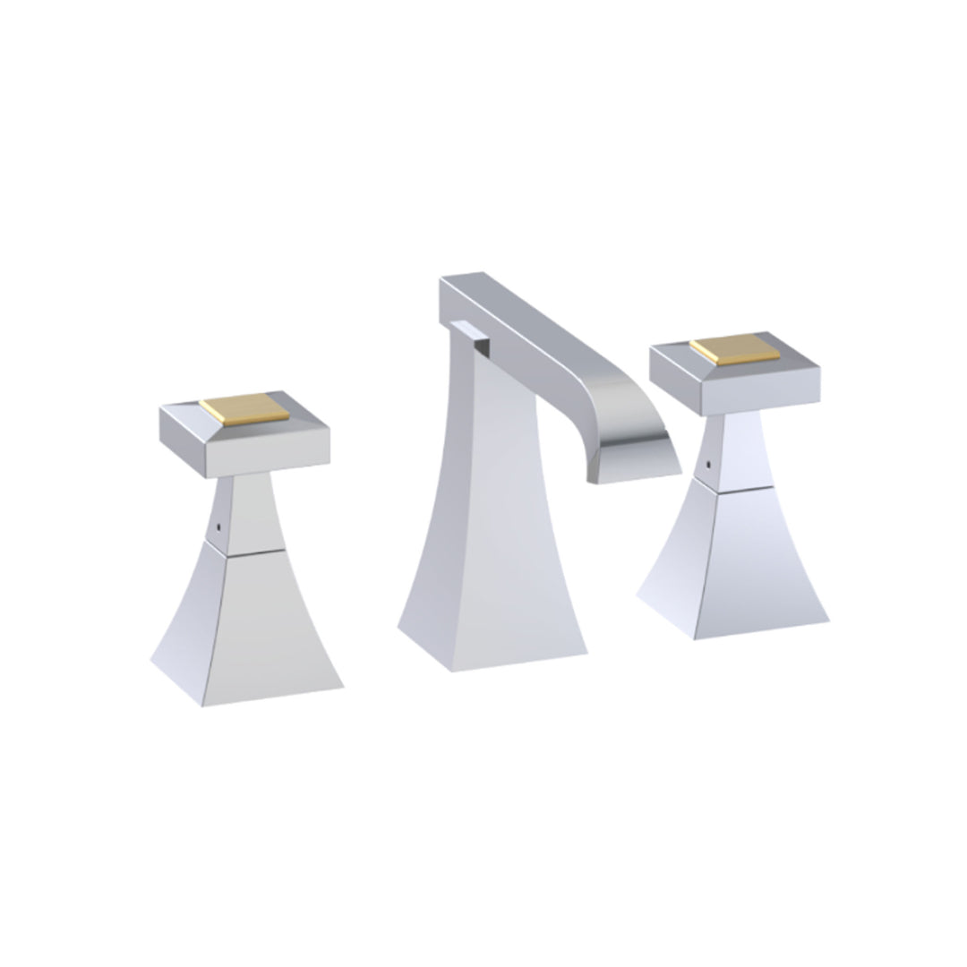 Rubinet Widespread Bathroom Faucet (Less Drain)