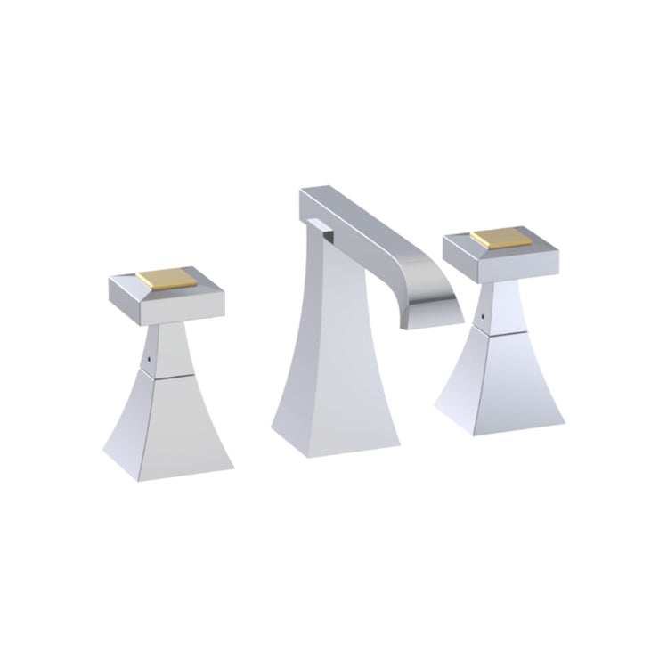 Rubinet Widespread Bathroom Faucet (Less Drain)