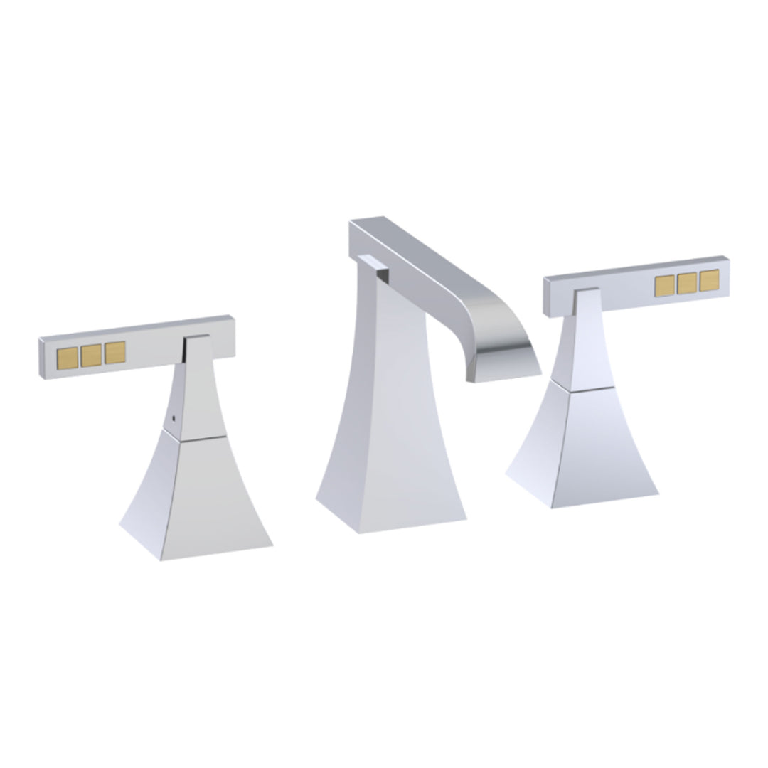 Rubinet Widespread Bathroom Faucet (Less Drain)