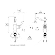 Rubinet Single Control Bathroom Faucet