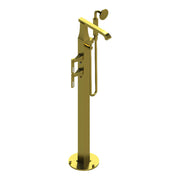 Rubinet Floor Mount Tub Filler Bathroom Faucet