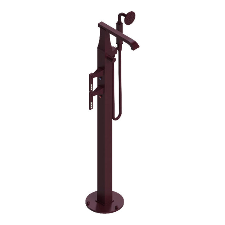 Rubinet Floor Mount Tub Filler Bathroom Faucet