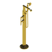 Rubinet Floor Mount Tub Filler Bathroom Faucet