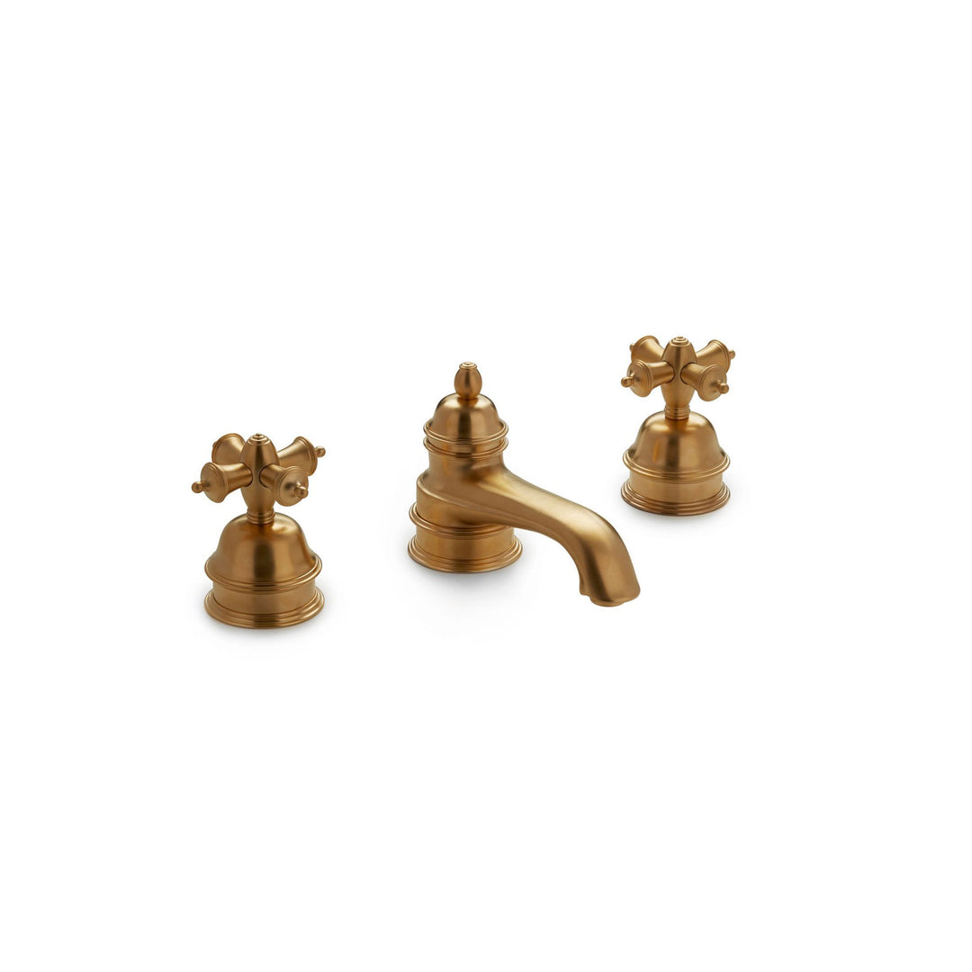 Sherle Wagner Grey Series II Cross Handles Bathroom Faucet