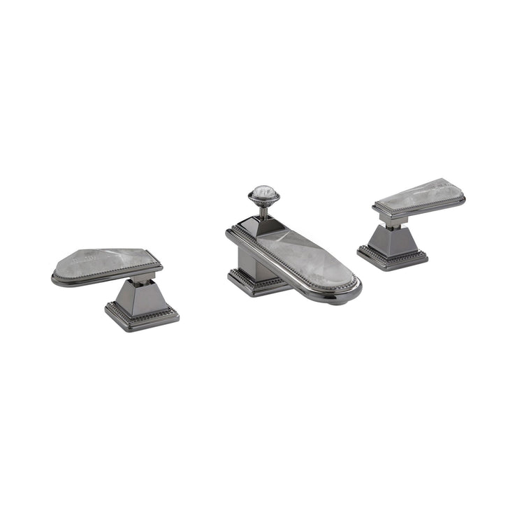 Sherle Wagner Pyramid Rock Crystal Bathroom Faucet