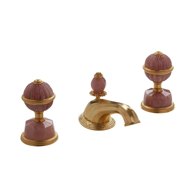 Sherle Wagner Semiprecious Globe Bathroom Faucet