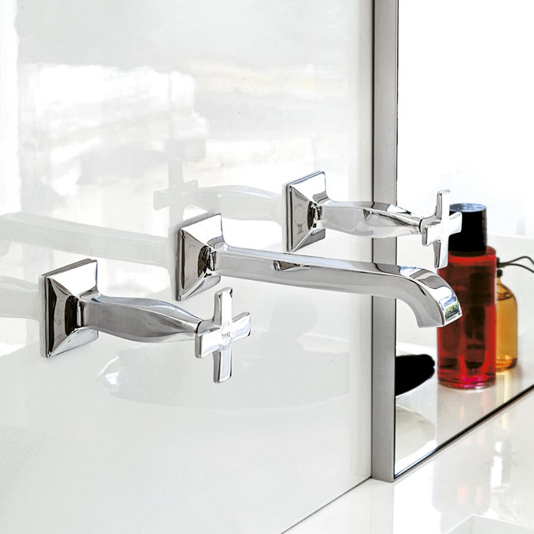 Zucchetti Bellagio Wall Mount Bathroom Faucet