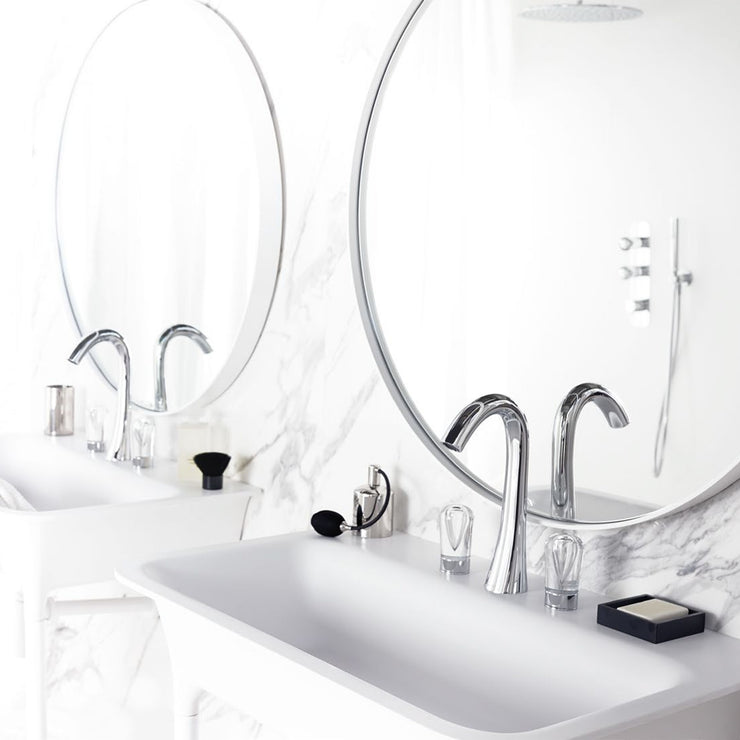 Zucchetti Nude Widespread Bathroom Faucet