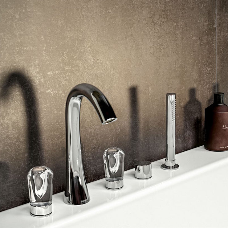 Zucchetti Nude Widespread Bathroom Faucet