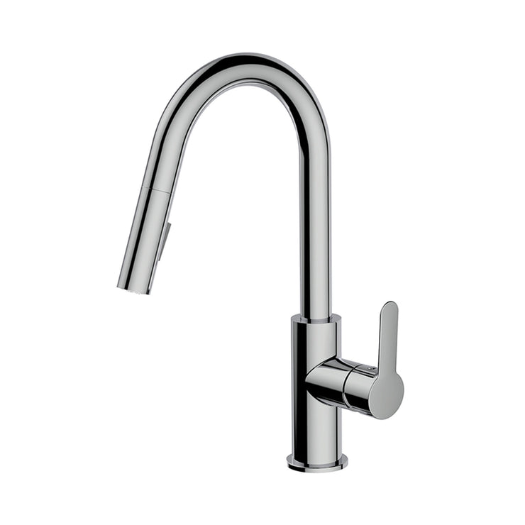 Aquabrass Barley Pull-Down Dual Stream Kitchen Faucet