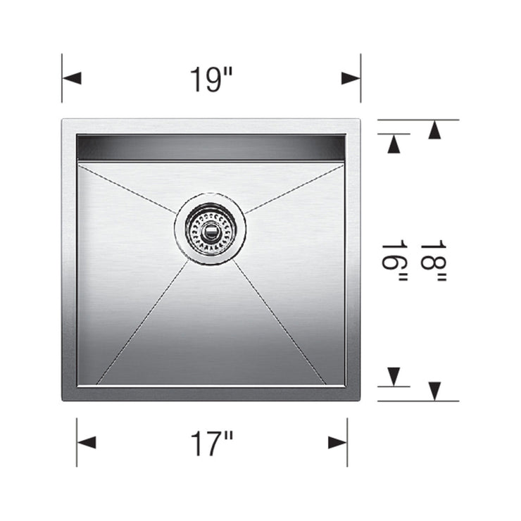 Blanco Precision Single Bowl Kitchen Sink