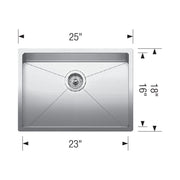 Blanco Quatrus 15 Single Bowl Kitchen Sink