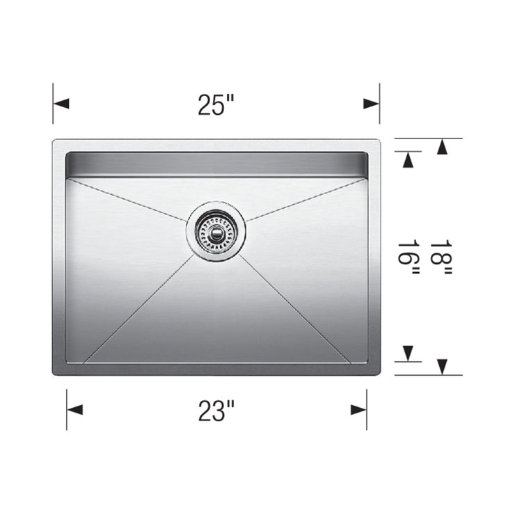 Blanco Radius Single Bowl Kitchen Sink