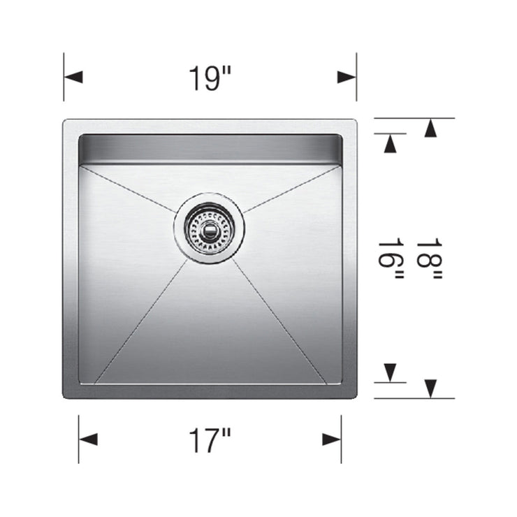 Blanco Radius Single Bowl Kitchen Sink