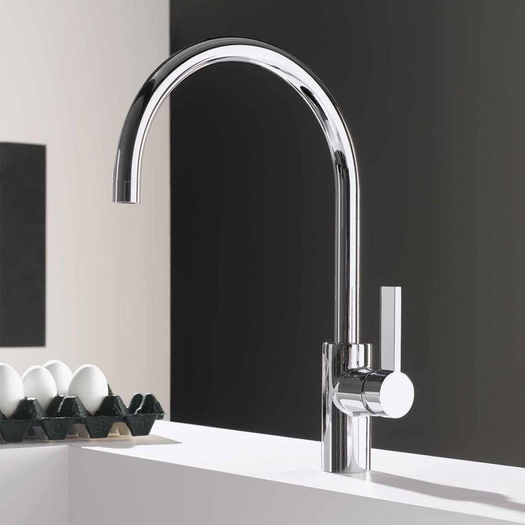 Dornbracht Tara Ultra Single-Lever Kitchen Faucet with Side Spray