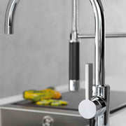 Dornbracht Tara Ultra Single-Lever Kitchen Faucet with Side Spray