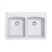 Franke Ellipse Double Bowl Dual Mount Kitchen Sink